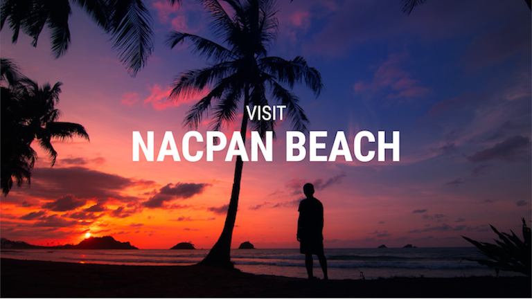 nacpan beach er blevet kåret som en af verdens bedste strande i tripadvisor
